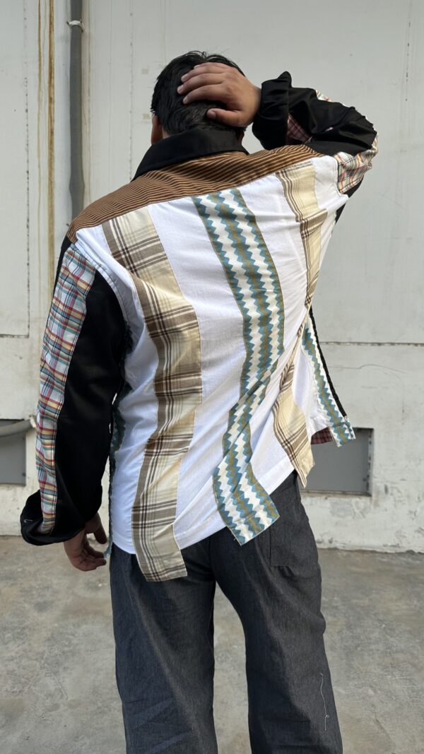 Flannel upcyled poplin shirts - Image 15