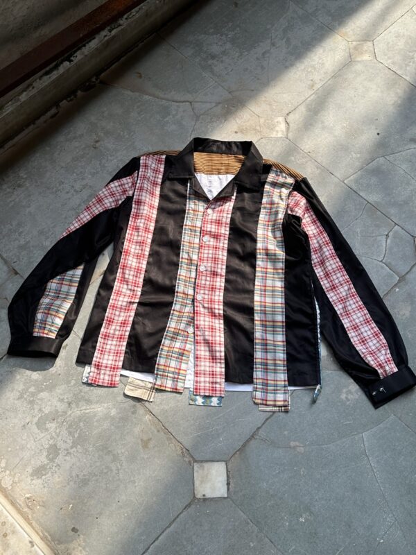 Flannel upcyled poplin shirts - Image 16