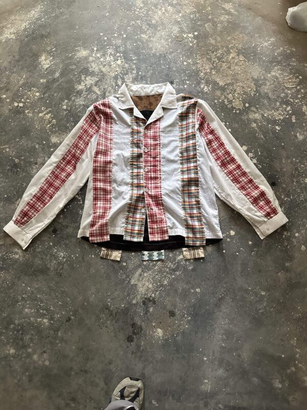 Flannel upcyled poplin shirts - Image 12