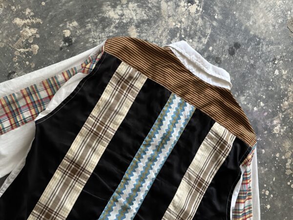 Flannel upcyled poplin shirts - Image 7