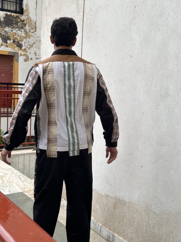 Flannel upcyled poplin shirts - Image 3