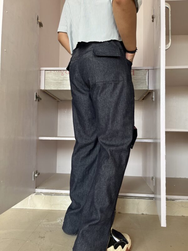 Floral patch pocket denim - Image 4