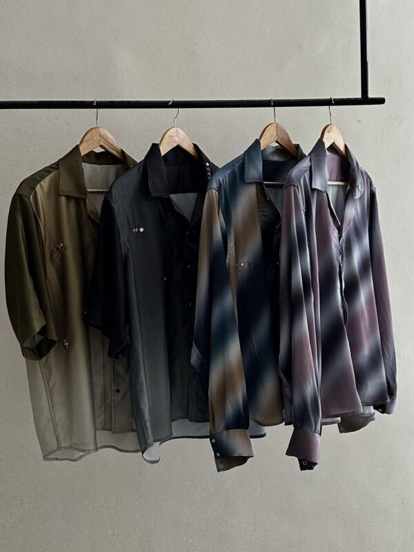 satin vibrant color shirts - Image 6