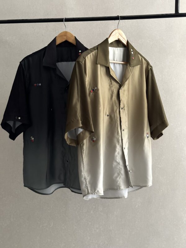 satin vibrant color shirts - Image 7