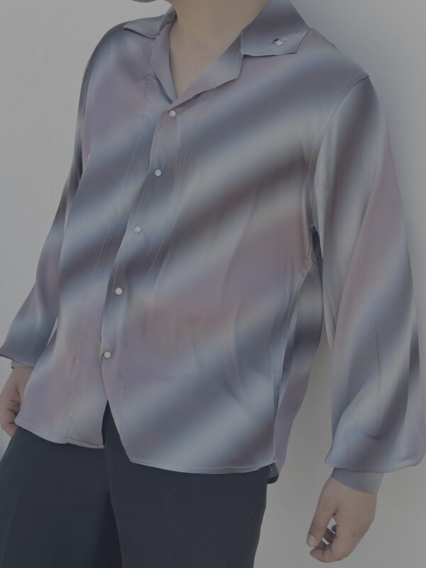 satin vibrant color shirts - Image 2