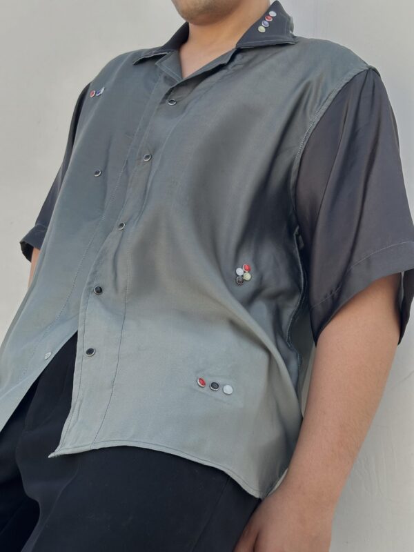 satin vibrant color shirts - Image 5