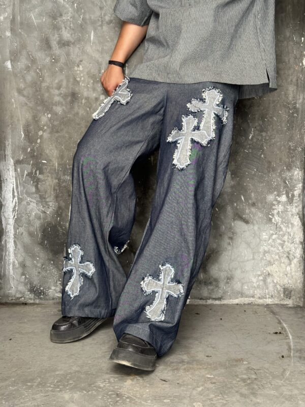 Gothic patchwork denims - Image 12