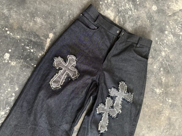 Gothic patchwork denims - Image 3
