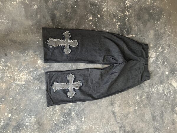 Gothic patchwork denims - Image 4