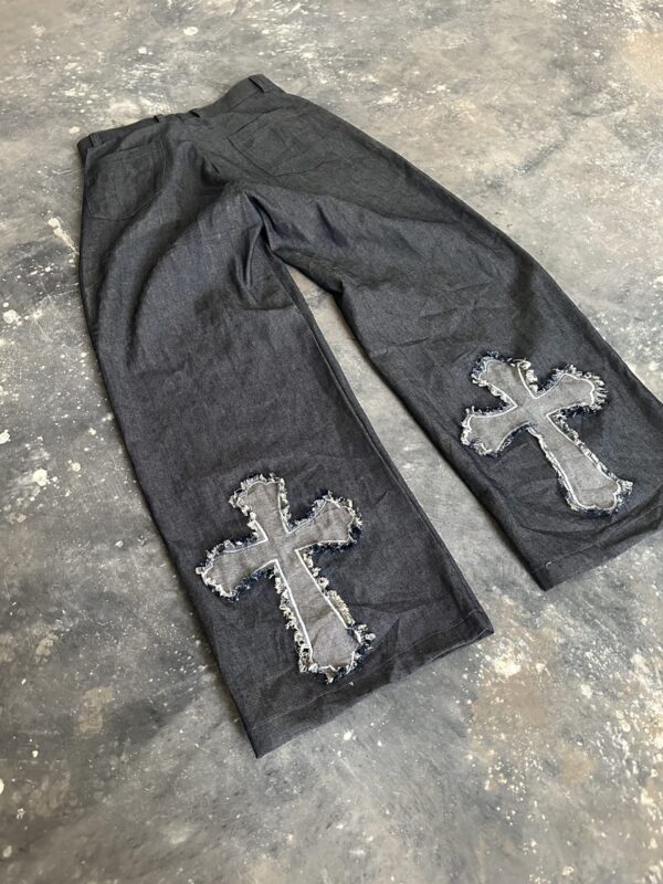 Gothic patchwork denims - Image 5