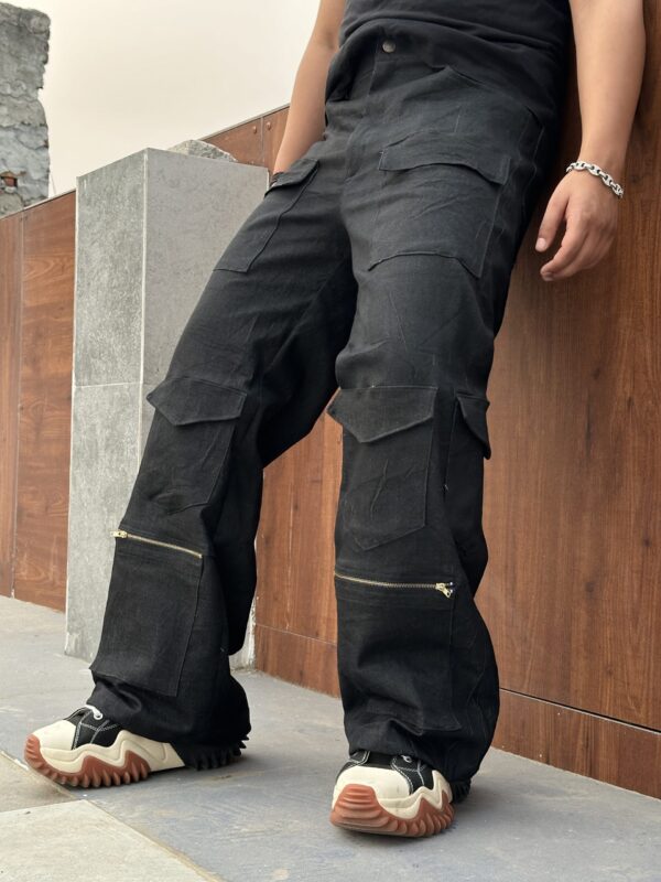 8 pocket utility denim