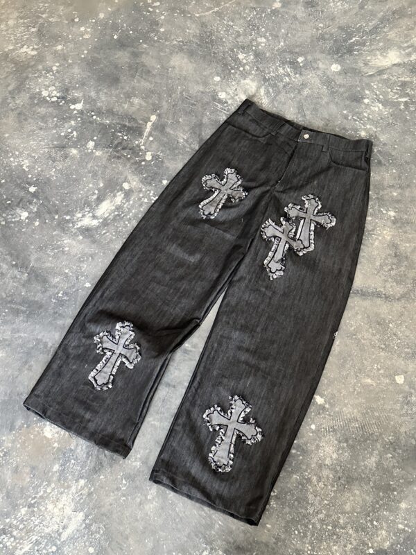 Gothic patchwork denims - Image 8