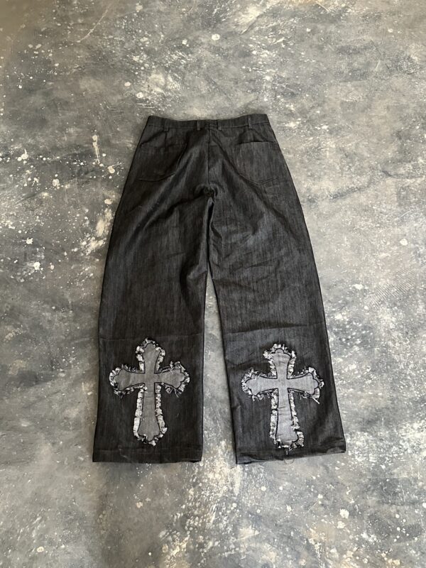 Gothic patchwork denims - Image 9