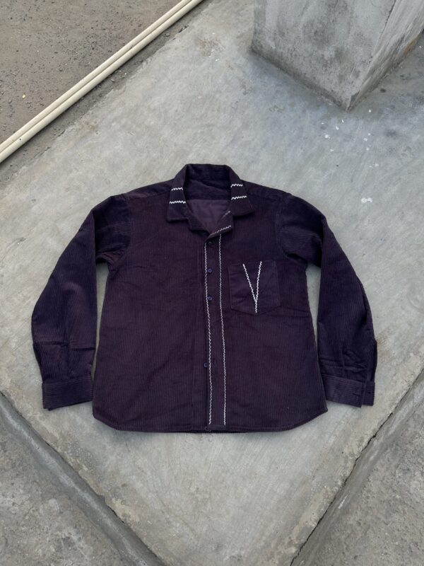corduroy embroidered shirts - Image 2