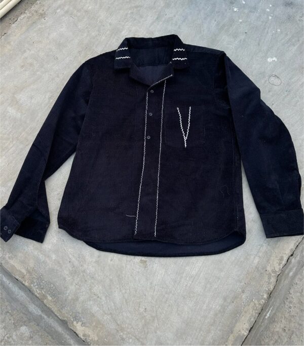 corduroy embroidered shirts - Image 5