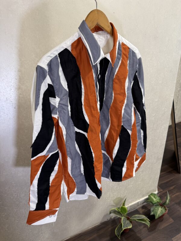 breezy patchwork shirts - Image 4