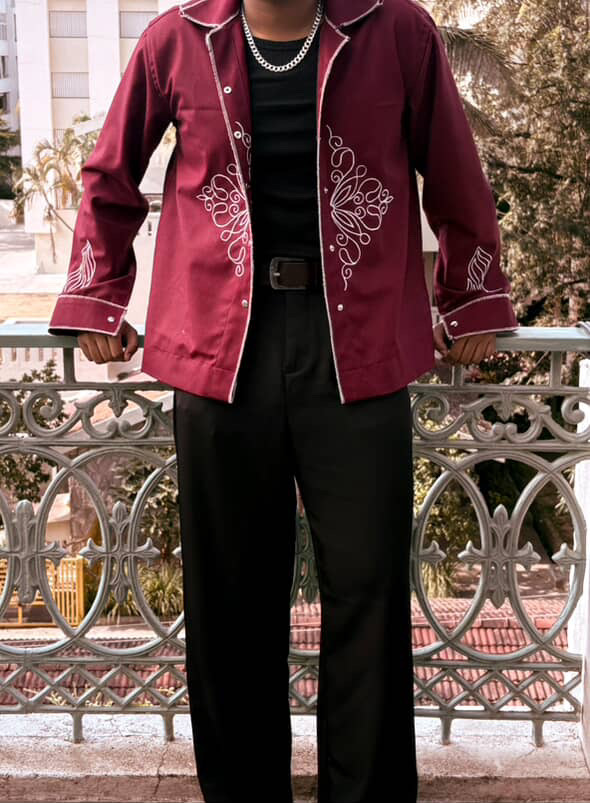 Urban Stitch Shacket - Image 2