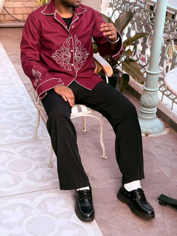 Urban Stitch Shacket - Image 9