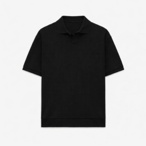 Ribbed polo